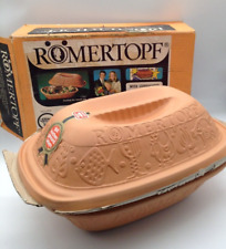 Terracotta Romertopf Natural Cooking Dish - Unused Item (JF146L) for sale  Shipping to South Africa