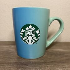 Caneca de chá Starbucks azul-petróleo verde ombre cerâmica gradiente 10 oz comprar usado  Enviando para Brazil
