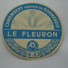Camembert fleuron fabrique d'occasion  Loiron