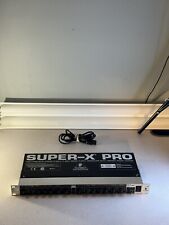 Usado, Behringer Super-X Pro CX3400 V2 crossover multicanal com cabo de alimentação comprar usado  Enviando para Brazil