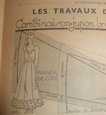 Patron bleuette 1939 d'occasion  Brive-la-Gaillarde