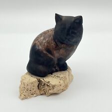 Estatueta Maigon Daga Pottery Cat On Rock Studio Art Mid Century 2,5 pol comprar usado  Enviando para Brazil