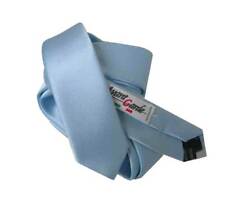 Cravatta slim azzurra usato  Zenson Di Piave