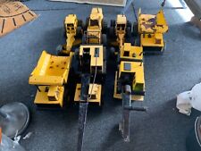 7 Vintage Tonka  toys 4 Metal .Dump Trucks Front Loader Bulldozer crane graders  for sale  Vero Beach