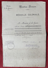 Document ancien médaille d'occasion  Vic-le-Comte