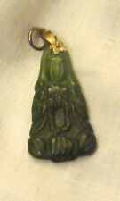 Green jade pendant for sale  SUTTON