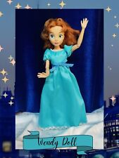 Used, Disney Store Wendy Darling Classic Articulated 10" Doll Peter Pan Blue Dress  for sale  Shipping to South Africa