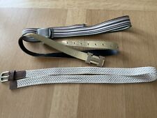 Ladies belts three for sale  WITHAM