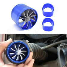 Ventilador de entrada de ar TURBO supercharger turbonator gás economia de combustível AZUL, usado comprar usado  Enviando para Brazil