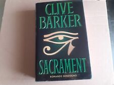 Clive barker sacrament usato  Torino