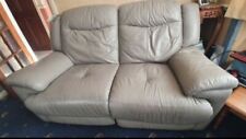 Leather recliner double. for sale  ROMFORD