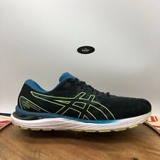 Tênis de corrida Asics masculino gel Cumulus 23 preto azul tamanho 14 1011B012, usado comprar usado  Enviando para Brazil