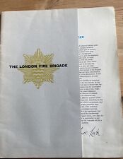 London fire brigade for sale  KING'S LYNN