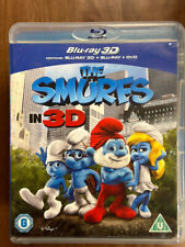 The Smurfs 2d + 3D Blu-ray + DVD 2011 filme live action comprar usado  Enviando para Brazil