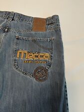 Jeans masculino Mecca Denim Scienz 42X34 algodão destruído skatista folgado (J191) comprar usado  Enviando para Brazil