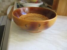 Wooden decorative bowl for sale  SOUTHSEA