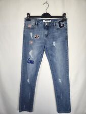 Jeans creeks brodé d'occasion  Strasbourg-