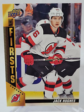 2019-20 Upper Deck Jack Hughes #NF-19 NHL Firsts Achievement for sale  Shipping to South Africa