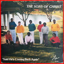 MODERN GOSPEL BOOGIE LP Sons Of Christ-He's coming back MEGA RARO '87 - EX+ mp3 comprar usado  Enviando para Brazil