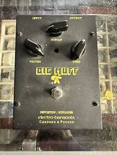 Pedal de Guitarra EHX Electro Harmonix Negro Ruso Big Muff Pi Fuzz Distorsión segunda mano  Embacar hacia Argentina