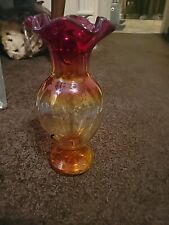 blown vase glass 13 hand for sale  Pekin