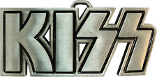 Kiss (Fivela de cinto) heavy metal, logotipo de música de banda hard rock n' roll, RETRO, NOVO comprar usado  Enviando para Brazil