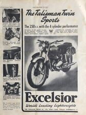 Excelsior motorcycle talisman for sale  EXETER