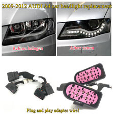 Cable adaptador para faro de coche Audi A4 2009-2012 modificado halógeno a xenón MODS segunda mano  Embacar hacia Mexico
