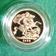 1998 gold proof for sale  NORTHAMPTON