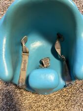 Assento de bebê Bumbo piso largo com bandeja - Azul comprar usado  Enviando para Brazil