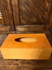 Wooden tissue box for sale  LONDON