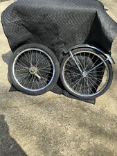 Used, Vintage Schwinn Stingray 20” S7/S2Chrome Front/ Rear Wheels No Stamps for sale  Shipping to South Africa