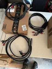 Used, AudioQuest Rocket88 Full Range Speaker Cable 12 Foot LCR  3 Cables for sale  Shipping to South Africa