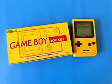 Game Boy Pocket Yellow in BOX 100% original Nintendo comprar usado  Enviando para Brazil