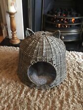 Wicker cat bed for sale  HERTFORD