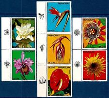 Paraguay 1973 fiori usato  Italia