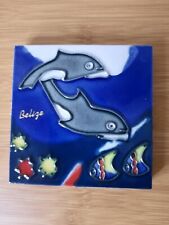 Dolphin tile coaster for sale  Bristol