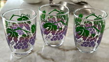 Juice glasses purple for sale  Ambler
