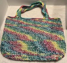 Woven knit handbag for sale  Gary