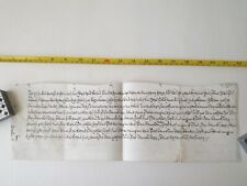 Antique vellum document for sale  BECKENHAM
