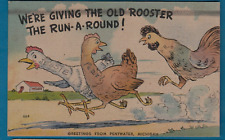 Comic postcard hens for sale  Massillon