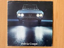 1971 lancia fulvia for sale  EYE