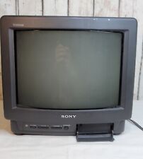 TV retrô para jogos Sony Trinitron KV-13M10 13" CRT sem controle remoto 1994 entrada AV, usado comprar usado  Enviando para Brazil