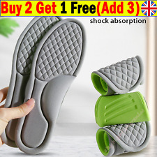 thick memory foam insoles for sale  MANCHESTER