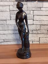  Aphrodite Goddess Of Love " The Bather " Bronze Figurine for sale  Shipping to South Africa
