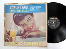 HOWLING WOLF Sings the Blues LP Crown VG++ vinil Delta Blues Dh 54 comprar usado  Enviando para Brazil