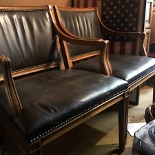 chairs arm leather for sale  San Rafael