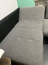 Graue couch schwarzem gebraucht kaufen  Altdorf b.Nürnberg