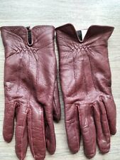Burgundy goatskin leather for sale  HALIFAX