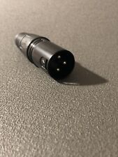 Conector de solda XLR macho - Cabo de áudio preto conexão de 3 pinos comprar usado  Enviando para Brazil
